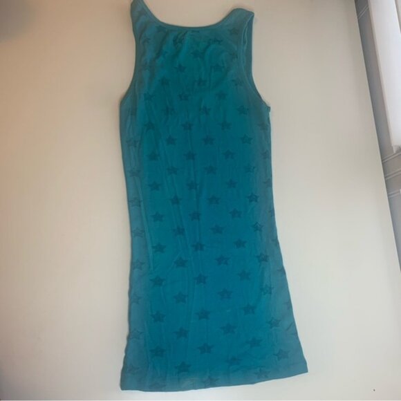 Aeropostale Teal Starry Tank Top - Picture 3 of 4